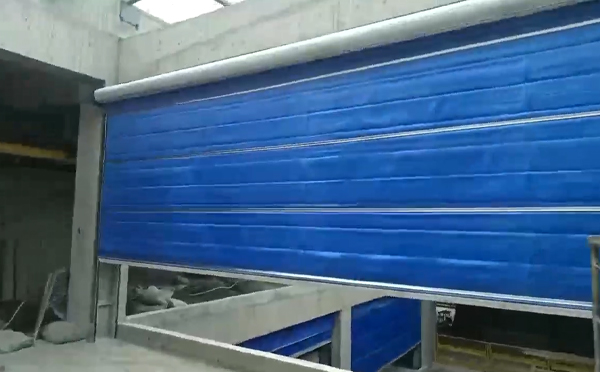 大型物流园区完成镇安防火门整体安装工程